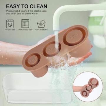 DDMY Ice Mold Silicone Tray for Tumbler Cups, 20-40 oz