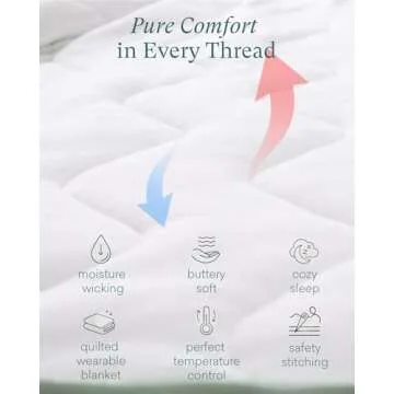 PurComfy Supersoft Sleep Sack 1.0 TOG, Premium Bamboo Viscose Baby Sleeping Bag, 2-Way Safe Zipper Sleep Sacks 6-15 Months (Sage)