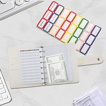 A7 Budget Binder Set - Compact Cash Organizer
