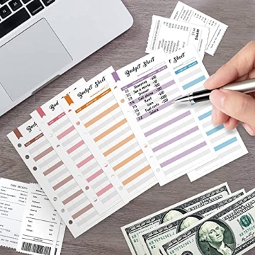 A7 Budget Binder Set - Compact Cash Organizer