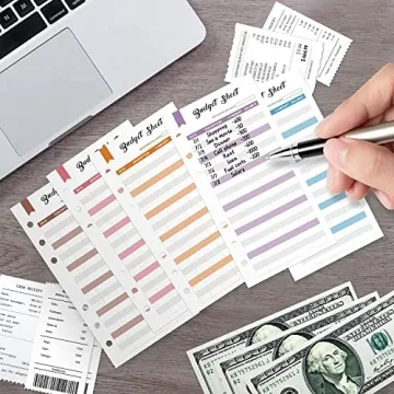 A7 Budget Binder Set - Compact Cash Organizer