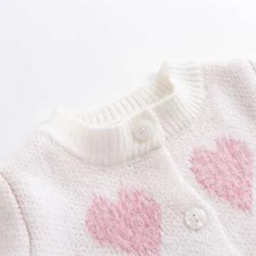 Simplee Kids Pink Cardigan for Babies 3M-5T