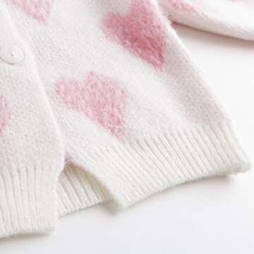 Simplee Kids Pink Cardigan for Babies 3M-5T