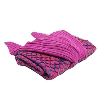 AmyHomie Mermaid Tail Blanket Perfect Gift for Girls