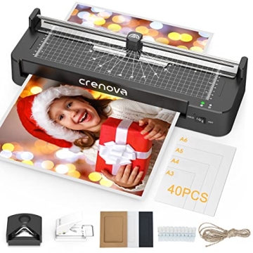13 Inch A3 Laminator Machine with Built-in Trimmer & Tools