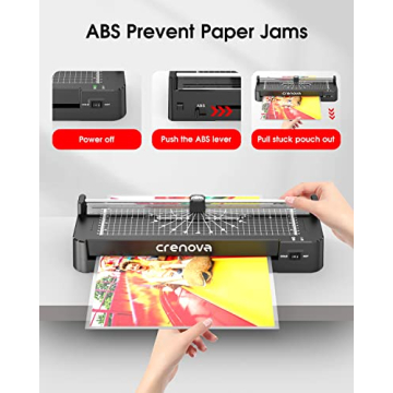 13 Inch A3 Laminator Machine with Built-in Trimmer & Tools