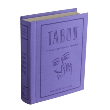 Taboo Vintage Bookshelf Edition Fun for All Ages