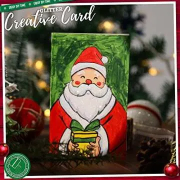 LEOBRO Iridescent Fine Glitter 150G for Crafts