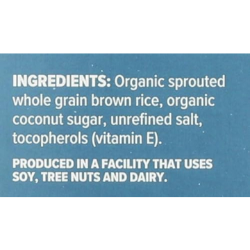 Cereal - Brown Rice Crisps 8oz USA for Healthy Snacking