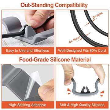 Cord Organizer for Appliances - Convenient and Stylish