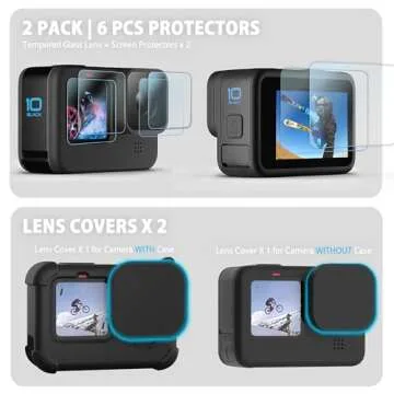 FitStill Silicone Sleeve for GoPro Hero 12/11/10/9