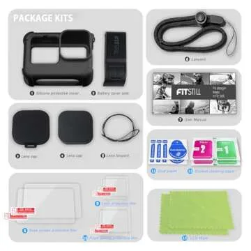 FitStill Silicone Sleeve for GoPro Hero 12/11/10/9