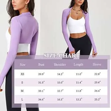 FindThy Women’s Casual Open Front Bolero Cooling Shawl Arm Sleeve Crop Top Shrug Covers(1478-Coffee-M-LB)