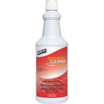 Genuine Joe Acid Bowl Cleaner - 32oz Bottle for Effective Cleaning