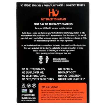 Hu Kitchen Pizza Crackers for Guilt-Free Snacking