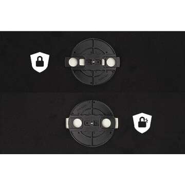 The Quilted Bear 360° Rotating & Lockable Self Healing Cutting Mat 12" x 12" with 45mm Rotary Cutter - Green: Your Ultimate Crafting Companion for Precision and Convenience.