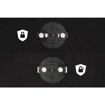 The Quilted Bear 360° Rotating & Lockable Self Healing Cutting Mat 12" x 12" with 45mm Rotary Cutter - Green: Your Ultimate Crafting Companion for Precision and Convenience.