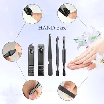 Professional Nail Clippers Pedicure Kit for Adults