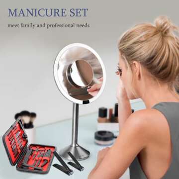 Professional Nail Clippers Pedicure Kit for Adults