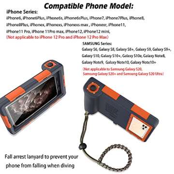 Willbox Professional [15m/50ft] Diving Surfing Swimming Snorkeling Photo Video Waterproof Protective...