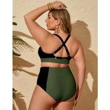 Stylish Hanna Nikole Plus Size Bikini Set for Women