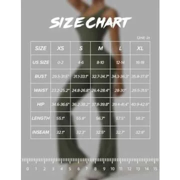 Vertvie Sleeveless Flare Jumpsuits for Women Sexy Backless Bodycon V Back Scrunch Butt Yoga Rompers Seamless Workout Bodysuit(Olive Green,Medium)