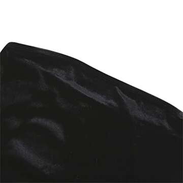 Urfitcutpcs Women's Puff Sleeve Off Shoulder Velvet Dress Sexy Wrap Bodycon Mini Dress Tube Dress with Gloves Cocktail Party (A-White Black, Small)