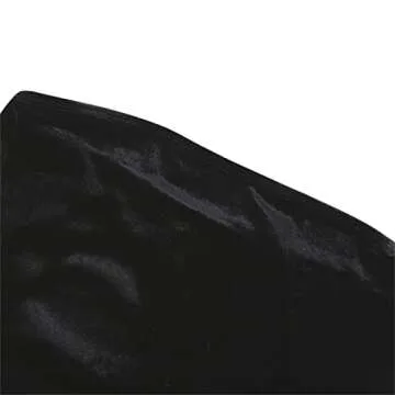 Urfitcutpcs Women's Puff Sleeve Off Shoulder Velvet Dress Sexy Wrap Bodycon Mini Dress Tube Dress with Gloves Cocktail Party (A-White Black, Small)