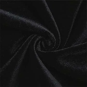 Urfitcutpcs Women's Puff Sleeve Off Shoulder Velvet Dress Sexy Wrap Bodycon Mini Dress Tube Dress with Gloves Cocktail Party (A-White Black, Small)