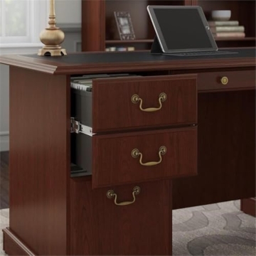 Pemberly Row Executive Wood Desk - Stylish and Functional