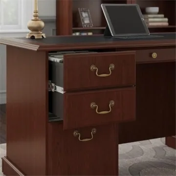 Pemberly Row Executive Wood Desk - Stylish and Functional