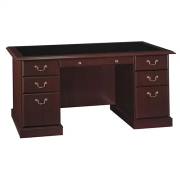 Pemberly Row Executive Wood Desk - Stylish and Functional