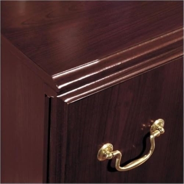 Pemberly Row Executive Wood Desk - Stylish and Functional