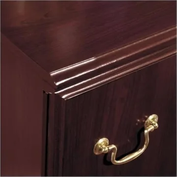 Pemberly Row Executive Wood Desk - Stylish and Functional