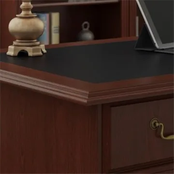 Pemberly Row Executive Wood Desk - Stylish and Functional