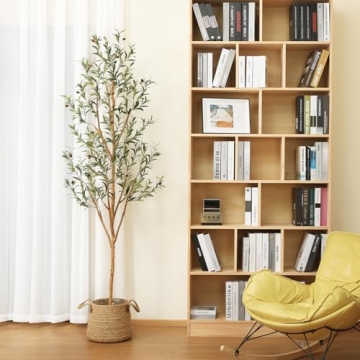 Kazeila 7FT Artificial Olive Tree for Home Decor