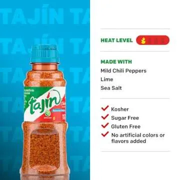 Tajín Clásico Reduced Sodium Seasoning 5 oz (Pack of 1)