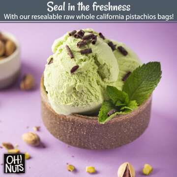 Pistachios No Shell | Raw - 100% Natural | 1 lb | Raw Whole California Pistachios | Packed in New Yo...