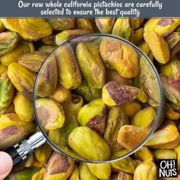 Natural Raw Pistachios No Shell for Healthy Snacking