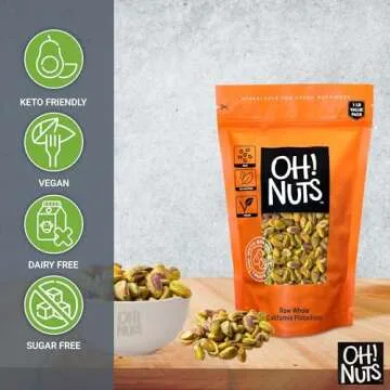 Natural Raw Pistachios No Shell for Healthy Snacking