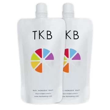 TKB Lip Gloss Base | Clear Versagel Base for DIY Lip Gloss, Made in USA 11 oz (2 of 5.5 oz bags) Min...