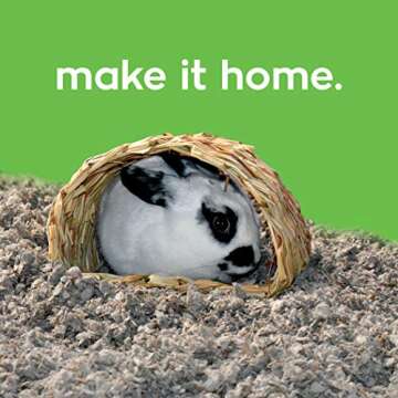 carefresh 99% Dust Free Natural Paper Small Pet Bedding with Odor Control, 56 L (Pack of 4)