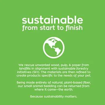 carefresh 99% Dust Free Natural Paper Small Pet Bedding with Odor Control, 56 L (Pack of 4)