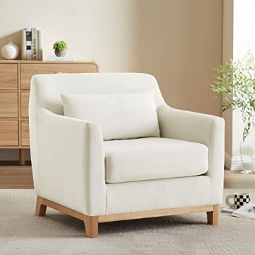 Elegant Extra Deep Accent Chair for Cozy Spaces