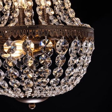 Elegant Wellmet French Crystal Chandelier for Your Home