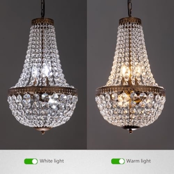 Elegant Wellmet French Crystal Chandelier for Your Home