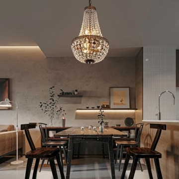 Elegant Wellmet French Crystal Chandelier for Your Home