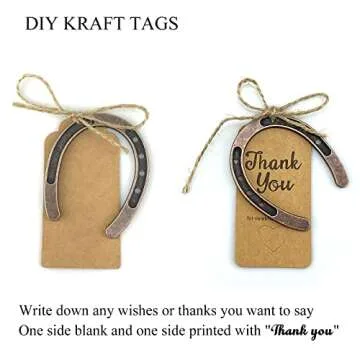 Lucky Horseshoe Favors for Weddings and Parties