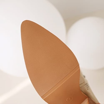 Reitoye Women's Western Cowboy Boots Embroidery Knee High