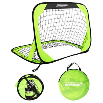 BAYINBULAK Pop Up Soccer Goal – Easy Setup, Durable & Portable